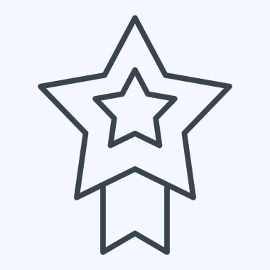 Simge Başarı. Çevrimiçi Oyun sembolüyle ilgili. Sıra tarzı. Basit tasarım çizimi