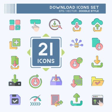 Simge İndirme Ayarları. Düğme sembolüyle ilgili. Karalama stili. Basit tasarım çizimi