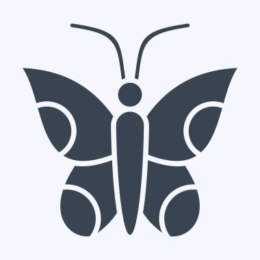 Simge Doğa. Amerika sembolüyle ilgili. Kabartma tarzı. Basit tasarım çizimi