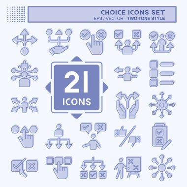 Simge Seçimi. Eğitim sembolüyle ilgili. İki ton stili. Basit resimleme