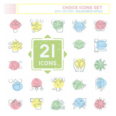 Simge Seçimi. Eğitim sembolüyle ilgili. Renkli Leke Biçimi. Basit resimleme