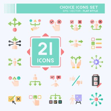 Simge Seçimi. Eğitim sembolüyle ilgili. Düz stil. Basit resimleme