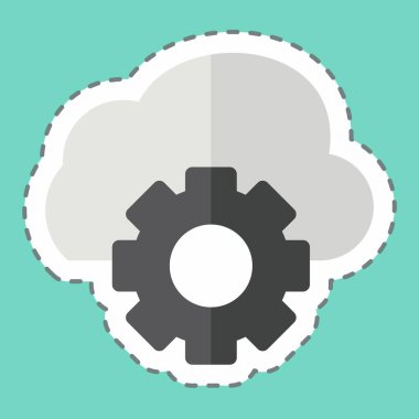 Çıkartma hattı Cloud Management 'ı kesti. Ağ sembolüyle ilgili. Basit resimleme