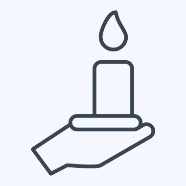 İkon Yas. Seath sembolüyle ilgili. Sıra tarzı. Basit resimleme