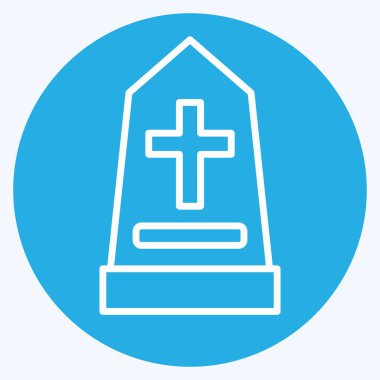 Simge Anıtı. Seath sembolüyle ilgili. Mavi gözlü. Basit resimleme