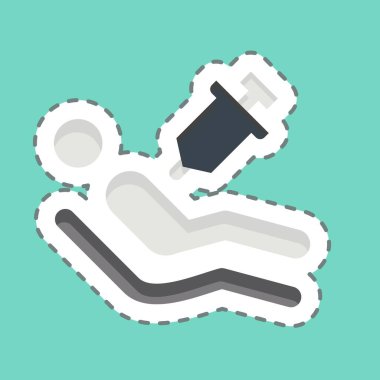 Çıkartma çizgisi ötenaziyi kesti. Seath sembolüyle ilgili. Basit resimleme