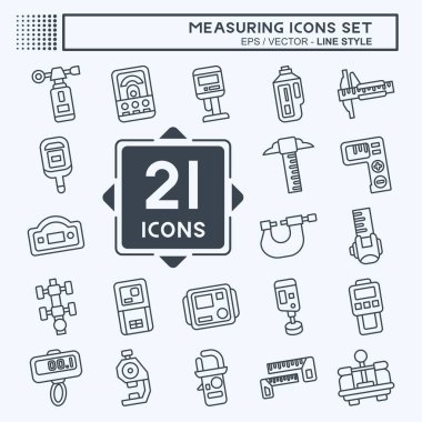 Simge Ayarlama Ölçümü. Eğitim sembolüyle ilgili. Sıra tarzı. Basit resimleme