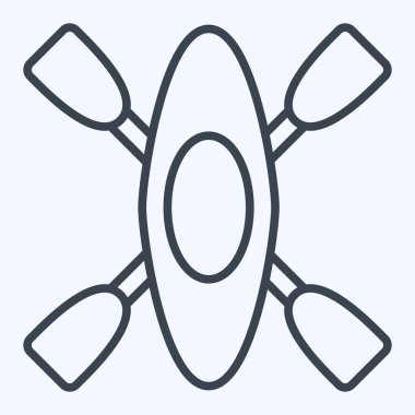 Simge Kano. Savaşın askeri sembolüyle ilgili. Sıra tarzı. Basit resimleme