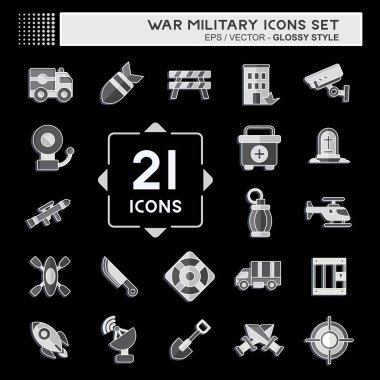 Icon Sabit Savaş Ordusu. Eğitim sembolüyle ilgili. Parlak bir stil. Basit resimleme