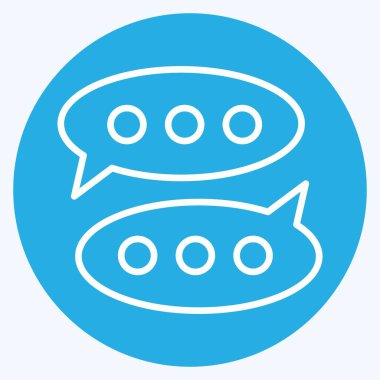 Simge Tartışması. Seçim sembolüyle ilgili. Mavi gözlü. Basit tasarım düzenlenebilir