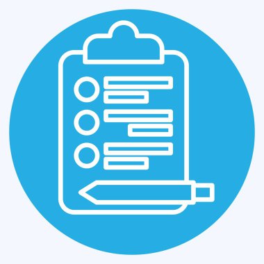 Simge Seçim Anketi. Seçim sembolüyle ilgili. Mavi gözlü. dizayn edilebilir