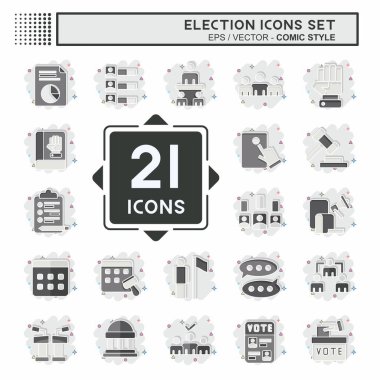 Simge Seçimi. Eğitim sembolüyle ilgili. Çizgi roman. Basit tasarım düzenlenebilir