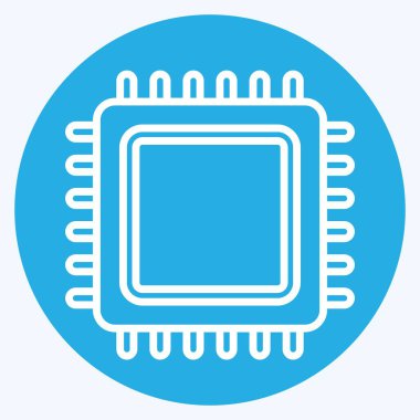 Simgesel Dekoratif Tekstil. Kumaş sembolüyle ilgili. Mavi gözlü. Basit tasarım düzenlenebilir