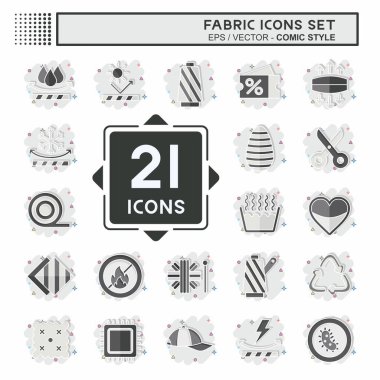 Simge Ayarlama Kumaşı. Eğitim sembolüyle ilgili. Çizgi roman. Basit tasarım düzenlenebilir