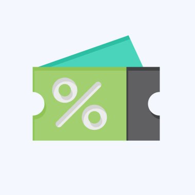 Simge Etiketi. Kumaş sembolüyle ilgili. Düz stil. Basit tasarım düzenlenebilir