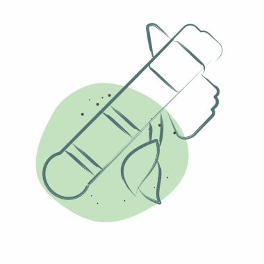 Simge Toma Hawk. Amerikan yerlilerinin sembolüyle ilgili. Renkli Leke Biçimi. dizayn edilebilir