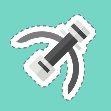 Çıkartma çizgisi Crossbow 'u kesti. Amerikan yerlilerinin sembolüyle ilgili. dizayn edilebilir