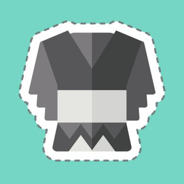 Etiket çizgisi Shirt 'ü kesti. Amerikan yerlilerinin sembolüyle ilgili. dizayn edilebilir