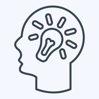 Simge yaratıcılığı. Medya ve Reklam Sembolü ile ilgili. Sıra tarzı. düzenlenebilir