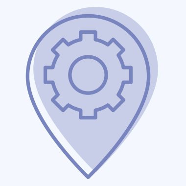 Simge Yerleri İyimserleştirmesi. Medya ve Reklam Sembolü ile ilgili. iki ton biçimi