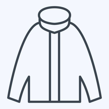 Simge Zip Hoody. Moda sembolüyle ilgili. Sıra tarzı. Basit tasarım düzenlenebilir