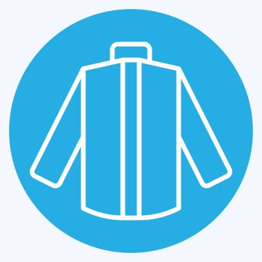 Simge Gens Shirt. Moda sembolüyle ilgili. Mavi gözlü. Basit tasarım düzenlenebilir