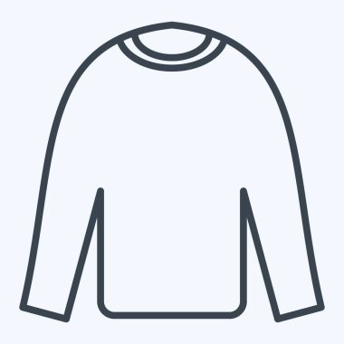 Simge Jarsi. Moda sembolüyle ilgili. Sıra tarzı. Basit tasarım düzenlenebilir