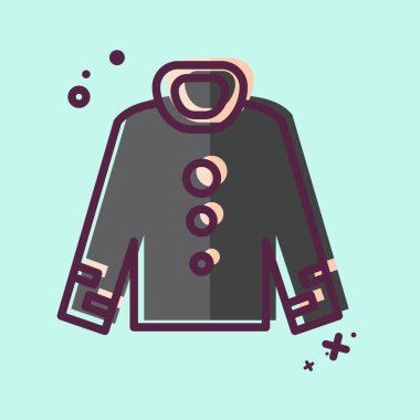 Icon Sweet Shirt. Moda sembolüyle ilgili. MBE tarzı. Basit tasarım düzenlenebilir