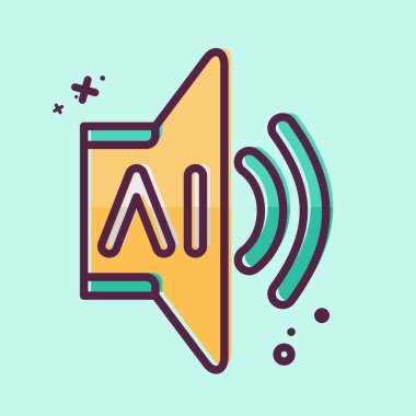 Yapay Zeka sembolüyle ilgili simge Al Sound 2. MBE biçimi