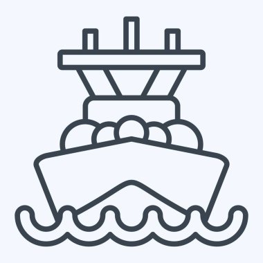 Simge Amiral Battı. Araç sembolüyle ilgili. Sıra tarzı. düzenlenebilir