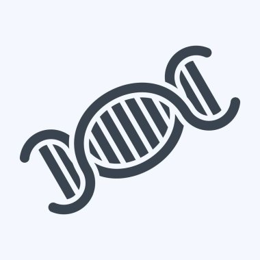 Simge biyolojisi. Biyomühendislik sembolüyle ilgili. Kabartma biçimi