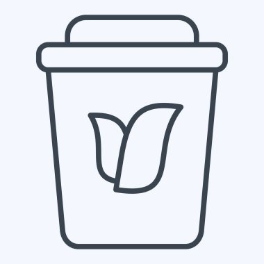 Simge Karbon Yakalama. Dünya 'yı Kurtarma sembolüyle ilgili. Sıra tarzı. düzenlenebilir