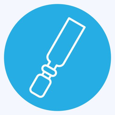 Simge keskisi. Tamir Aletleri sembolüyle ilgili. Mavi gözlü. dizayn edilebilir