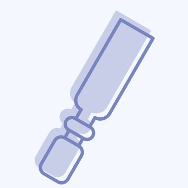 Simge keskisi. Tamir Aletleri sembolüyle ilgili. İki ton stili. dizayn edilebilir