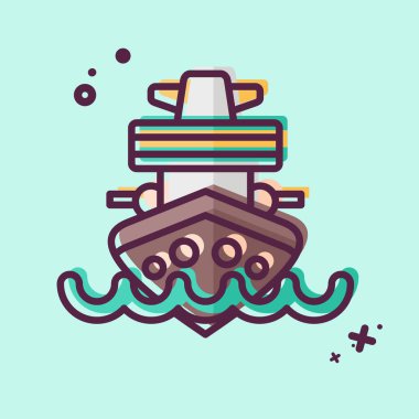 Simge Kruvazörü. Araç sembolüyle ilgili. MBE tarzı. düzenlenebilir