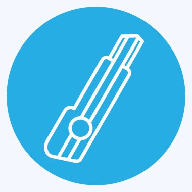 Simge Kesicisi. Tamir Aletleri sembolüyle ilgili. Mavi gözlü. dizayn edilebilir