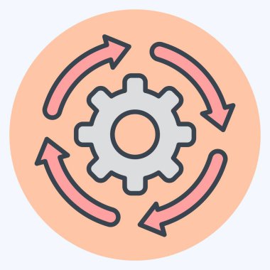 Simge Geliştirme Ayarları. Geliştirme sembolüyle ilgili. renk eşi biçimi
