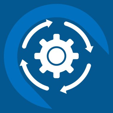 Simge Geliştirme Ayarları. Geliştirme sembolüyle ilgili. uzun gölge biçimi