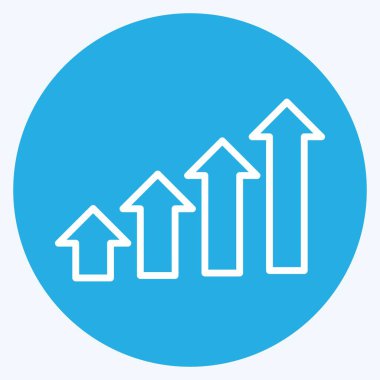 Simge geliştirme adımları. Geliştirme sembolüyle ilgili. mavi gözler tarzı