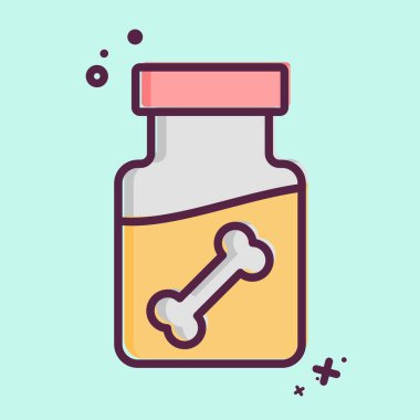 Simge Dipple Yağı. Endüstri sembolüyle ilgili. MBE tarzı. dizayn edilebilir