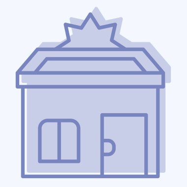 İkon Verimliliği Dünyayı Kurtarır. Dünya 'yı Kurtarma sembolüyle ilgili. iki ton biçimi