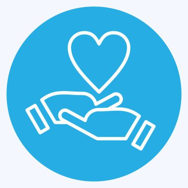 Simgesel Duygusal Gelişim. Geliştirme sembolüyle ilgili. mavi gözler tarzı