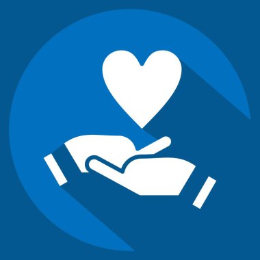 Simgesel Duygusal Gelişim. Geliştirme sembolüyle ilgili. uzun gölge biçimi