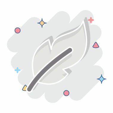 Simge tüyleri. Kumaş sembolüyle ilgili. Çizgi roman. dizayn edilebilir