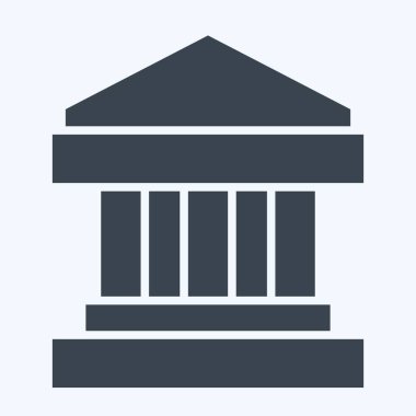 Simge Hükümeti. Denetim sembolüyle ilgili. Kabartma tarzı. dizayn edilebilir