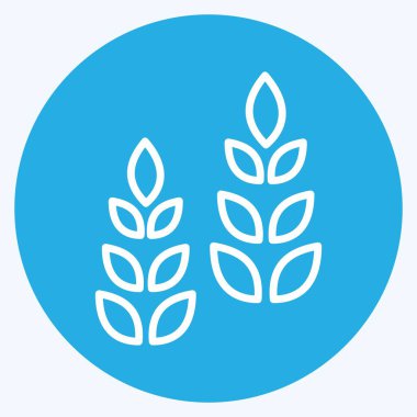 Simge Büyüme Ağacı. Geliştirme sembolüyle ilgili. mavi gözler tarzı