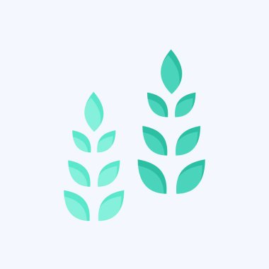 Simge Büyüme Ağacı. Geliştirme sembolüyle ilgili. düz biçim