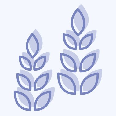 Simge Büyüme Ağacı. Geliştirme sembolüyle ilgili. iki ton biçimi