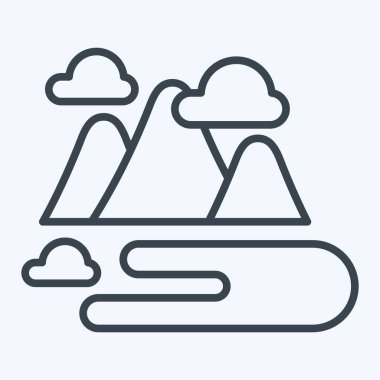 İkon Tepesi. Kazakistan sembolüyle ilgili. Sıra tarzı. dizayn edilebilir