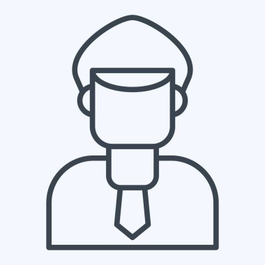 Simge Müfettişi. Denetim sembolüyle ilgili. Sıra tarzı. dizayn edilebilir